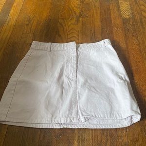 BDG light purple jean skirt (size m)